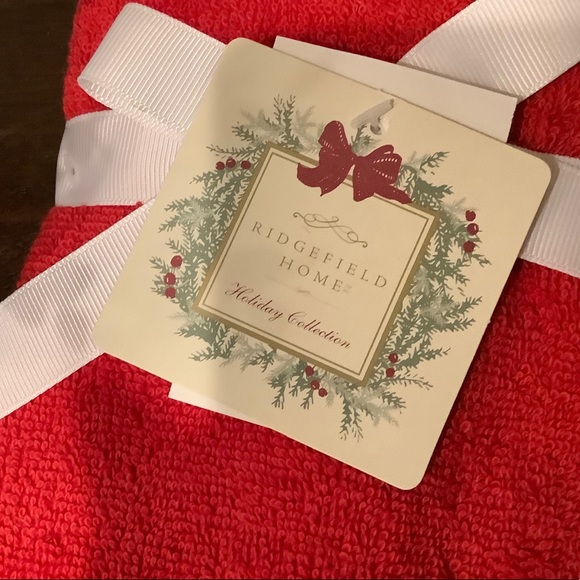 NWT Cotton Christmas JOY Tip Towel Set 🎄 - Picture 3 of 4